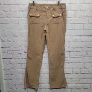 VTG Stamp10 Straight Leg Corduroy Pants Women 10 Lightweight Grunge Skater Retro